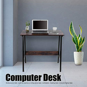 Computer Desk PC Table Writing Study Table Office Home Workstation for Small Places Portable Computer Desk