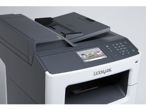 Certified Refurbished Lexmark MX410de MX410 35S5701 4063-230 All-In-One Laser Printer Copier Scanner MFP With Toner Drum USB Cable 90-Day Warranty