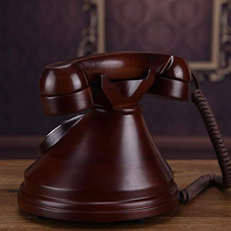 TEmkin Vintage Solid Wood Retro Telephone
