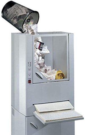 KOBRA Industrial Heavy Duty Shredder, Centralized Cross Cut, 53 Gallon Steel Cabinet