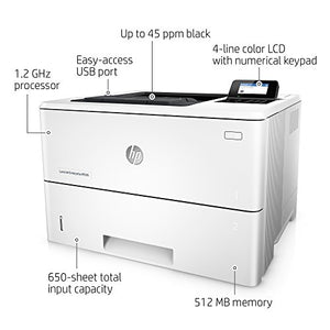 HP LaserJet Enterprise M506n Laser Printer with Built-in Ethernet (F2A68A)