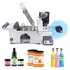 Fermoirper Semi-Automatic Round Bottle Labeling Machine