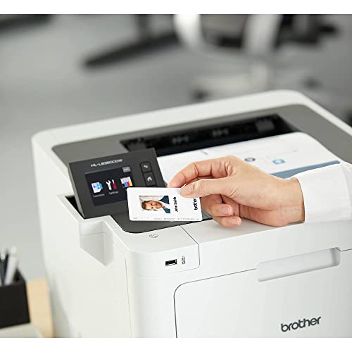 Brother Business Color Laser Printer, HL-L8360CDW, Wireless Networking, 31 ppm, 600 x 2400 dpi, 8.5 x 14, 2.7" Touchscreen LCD, Auto 2-Sided Printing, JAWFOAL Printer Cable
