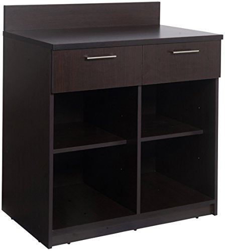 Breaktime 1 Piece Group Model 2089 Break Room Lunch Room Cabinet"Ready-To-Install/Ready-To-Use", Color Espresso