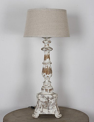 SSBY Classic Single Head Vintage Amercian Countryside Wooden Table Lamp for the Bedroom / Study Room Decorate Dest Light , 110-120v