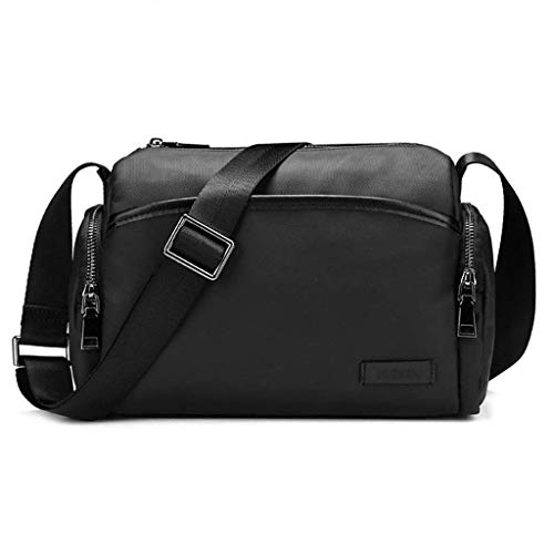 YLHXYPP Black Business Briefcase,Outdoor Leisure Chest Bag Travel Anti-Theft Backpack PVC Waterproof Backpack for Outdoor Sports Travel