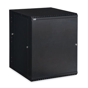 Kendall Howard 15U LINIER Swing-Out Wall Mount Cabinet with Solid Door