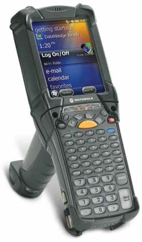 Motorola MC9200 Mobile Computer - Wi-Fi (802.11a/b/g/n) / Gun / 1D Standard Laser (SE965) / VGA Color Screen / 512MB RAM/2GB Flash / 53 key Keypad / Windows Embedded 6.5 / MC92N0-GA0SXERA5WR