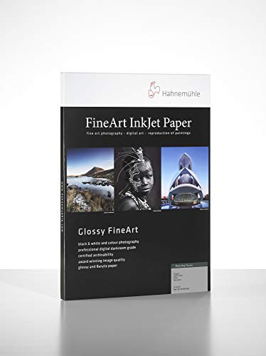 Hahnemühle Digital FineArt Photo Rag/Baryta Paper, 315 g/m² 432 mm x 12 m White