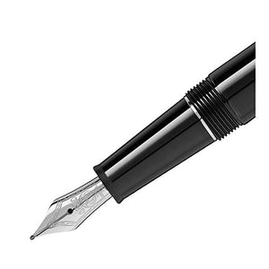 Montblanc Meisterstuck Solitaire Doué Geometric Dimension Platinum Classique Fountain Pen Model 113334