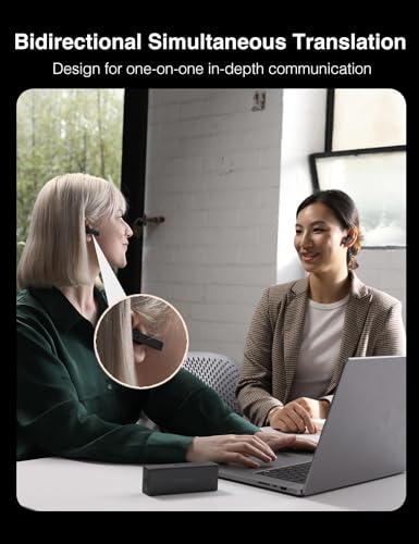 Timekettle X1 AI Interpreter Hub - 40-Language Two-Way Translator Earbuds