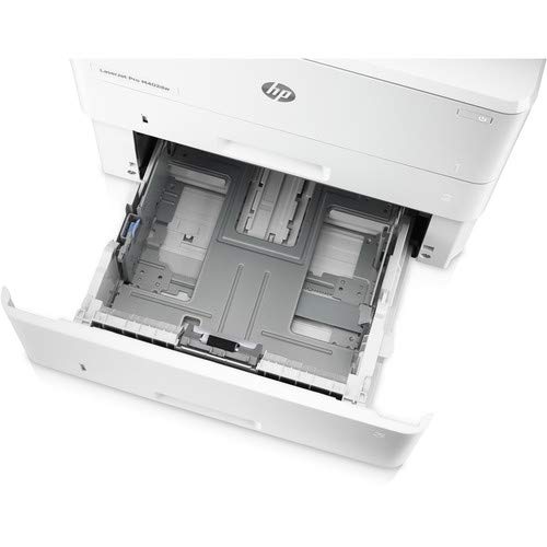 HP Laserjet Pro M402dw Monochrome Laser Printer (C5F95A) with Power Strip Surge Protector and Electronics Basket Microfiber Cleaning Cloth