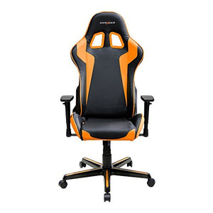 DXRacer Formula Series DOH/FH00/NO Newedge Edition Racing Bucket Seat Office Chair Gaming Chair Ergonomic Computer Chair Esports Desk Chair Executive Chair Furniture with Pillows (Black/Orange)