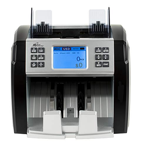 Royal Sovereign, RSIRBCEP1600, RBC-EP1600 Bank Grade Counter, 1 Each, Black