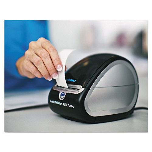 DYMO 1752265 LabelWriter Turbo Printer, 71 Label/Min, 5w x 7 2/5d x 5 1/2h