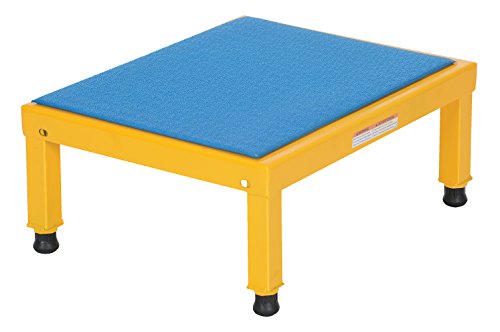 Vestil Adjustable Work-Mate Stand with Ergo-Matting Deck, Steel, 24" x 19" Deck, 500-lb. Capacity