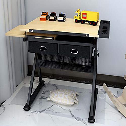 JDkilp Artist Table,with Adjustable Height for Art Design Drawing Writing Painting Crafting Drafting Work and Study