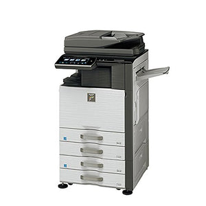 Sharp MX-5141N Ledger/Tabloid-size Color Copier - 51ppm, Copy, Print, Scan, Network, Wi-Fi, USB, Keyboard, 4 Trays, Center Exit Tray, 100% Consumables