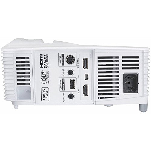 Optoma Enhanced Short Throw Gaming Projector GT1080Darbee -  + 1 Year Extended Warranty(Renewed)