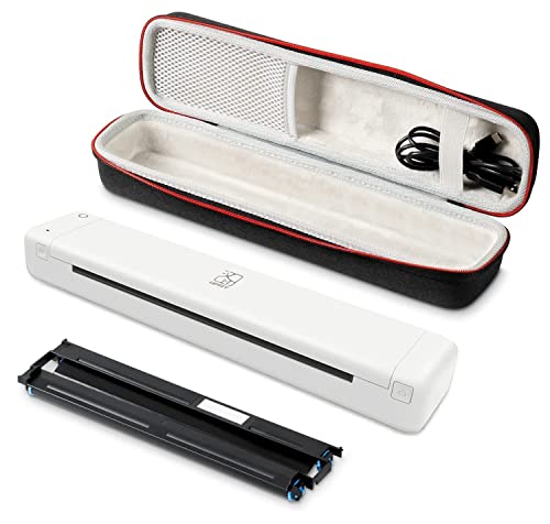 HPRT MT800QC Portable Wireless Bluetooth Monochrome Printer, Supports 8.5" X 11" US Letter Paper,Compatible with Android and IOS phone,No-ink technology,Suitable for Mobile Office.(Upgrade MT800Q 2.0)