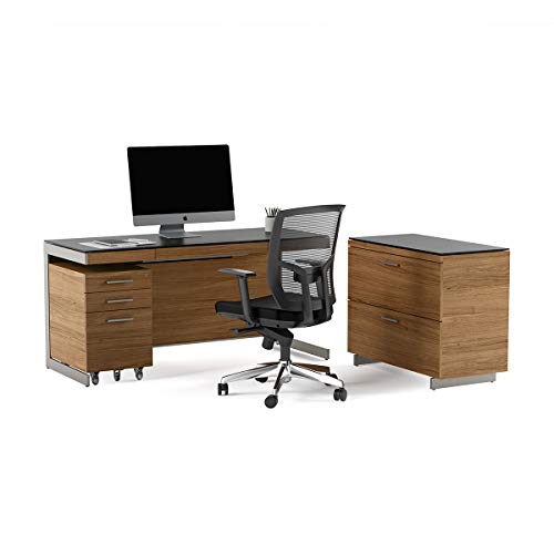 BDI 6016 WL Sequel Lateral File Cabinet, Natural Walnut