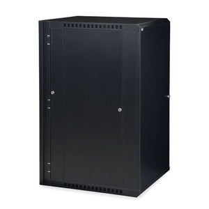 Kendall Howard 22U LINIER Swing-Out Wall Mount Cabinet with Solid Door