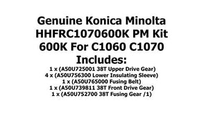 Genuine Konica Minolta HHFRC1070600K PM Kit 600K for C1060 C1070
