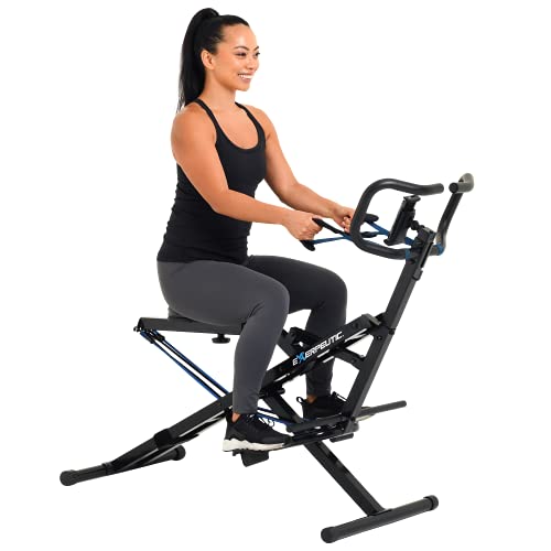 Exerpeutic TUG-N-Tight Squat Leverage Rowing Machine