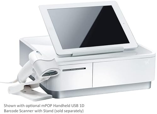 Star Micronics mPOP Integrated USB-C Lightning Receipt Printer & Cash Drawer - White