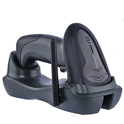 NADMAOO Bur3400-Orange Thermal Label Printer and Bur3069-2D Wireless Barcode Scanner