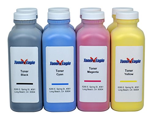Toner Eagle Toner Refill Kit Compatible with Lexmark CS510de CS510dte. [Two 4-Color Set] (US/Canada)