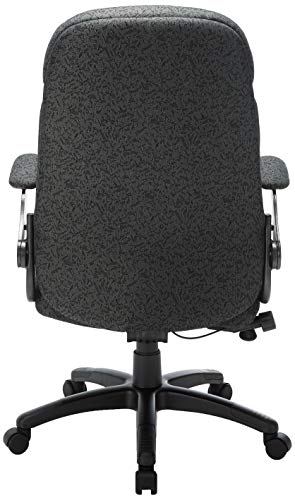 Mayline 6446AG2110 Comfort Series Big and Tall 500 lb. Task Chair with Pivot Arms, Gray/Charcoal