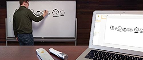 eBeam Smartmarker Complete - Interactive Digital Whiteboard - No Special Markers - Portable - Create a Digital Copy of your Whiteboard Notes - Comes with 4 Digital Markers: Black, Blue, Red, and Green