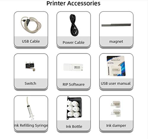 Automatic A3 Size T-Shirt Hoodies Printing Machine DTG Printer Machine for T-Shirts Hoodies Garment Onesies Pants
