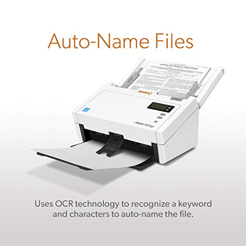 Ambir nScan 960gt High-Speed ADF Scanner with AmbirScan ADF-gt Software (DS960GT-AS)