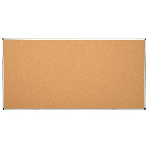 Large Cork Bulletin Board w/Aluminum Frame - 96 x 48