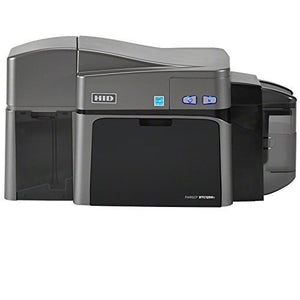 Fargo DTC1250e Dual Sided ID Card Printer & Complete Supplies Package with Bodno Software
