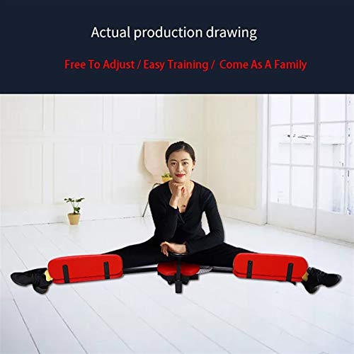Leg Stretcher, Leg Split Stretching Machine, Stretch Strength Training Leg Machines Flexibility Stretching Equipment for Ballet Yoga Dance Martial Arts (Color : Black)
