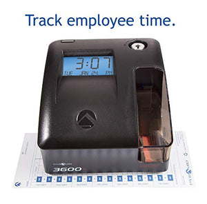 Pyramid 3600ss SmartSite Time Clock and Document Stamp - Made in USA