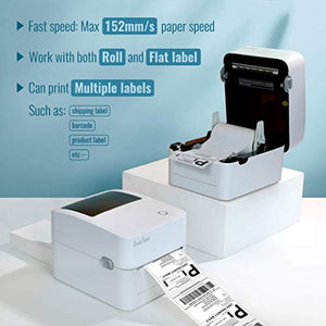 Hudoo 2054K Thermal Label Printer,4X6 Shipping Label Printer,Barcode Printer, Label Marker, Compatible with Amazon, Ebay FedEx UPS Shopify Etsy Barcode Printer (Wi-Fi)
