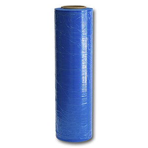 Armor Protective Packaging PVCISF80GB181500 Poly VCI Stretch Film Prevents Rust, Corrosion on Ferrous and Non-Ferrous Metal, 18" X 1500' Hand Film, Blue (Pack of 4)