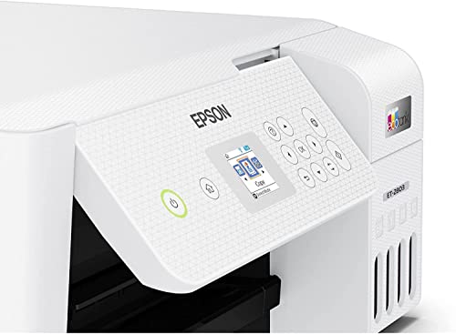 Epson EcoTank ET 2803 Series All-in-One Color Inkjet Cartridge-Free Supertank Printer I Print Copy Scan I Wireless I Mobile & Voice-Activated Printing I U Deal