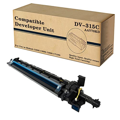 OGLU Compatible Cyan Developer Unit for Konica Minolta DV-315 - Bizhub C250i C300i C360i C7130i [300000 Pages]