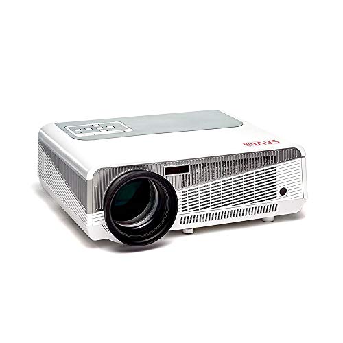 Backyard Theater Systems Indoor/Outdoor Theater Kit | Silverscreen Series System | 1080pHD Savi 4000 Lumen Projector, Sound System, WiFi Streaming (SS-100)