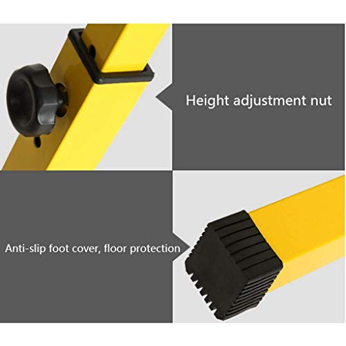 DAGCOT Squat Barbell Free Bench Press Stands Home Gym Split Barbell Squat Rack Professional Bench Press Barbell Adjustable Height Barbell Half Frame Indoor Fitness Equipment Strength Training