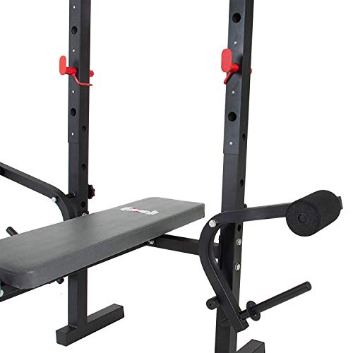 Body Champ Standard Weight Bench, Exercise and Weightlifting Bench, Adjustable Incline Seat