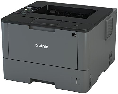 Brother Monochrome Laser Printer, HL-L5200DW, Wireless Networking, Mobile Printing, Duplex Printing, Amazon Dash Replenishment Enabled