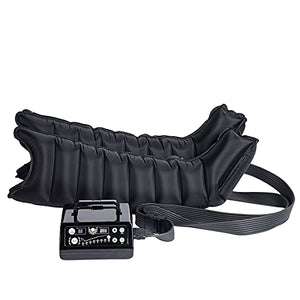 JILITEC Dynamic Compression Athlete Leg Recovery System,Compression Boots,Sequential Compression Device,for Lower Body for Quick Compression Rehabilitation Leg Recovery After Rugby(XL, Black)