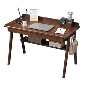 BinOxy Solid Wood Computer Desk - Modern Multifunctional Study Table (Color: F, Size: 120*60*75)
