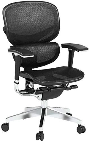 Boss Office Products B6888-BK Multi-Function Mesh Chair in Black